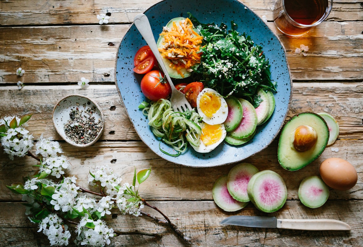 Gesunde Küche mit leichten Rezepten